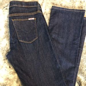 Hudson Elle midrise baby bootcuts; original hem; worn once